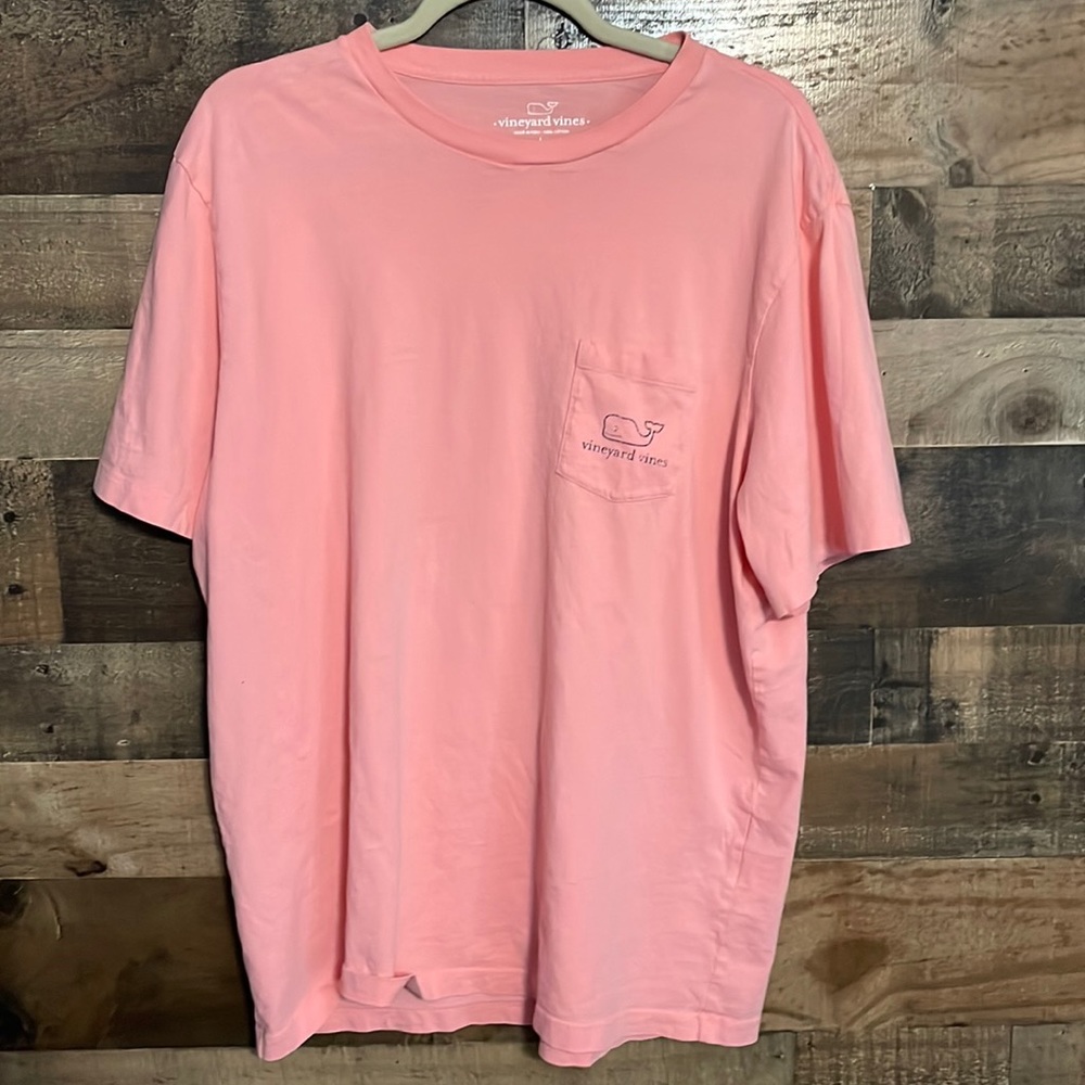 Pink Mens Vineyard Vines Shirt